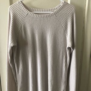 American Eagle Waffle Long Sleeve Tee